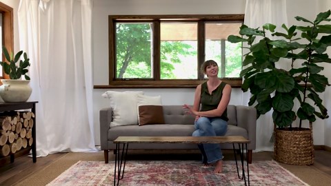 Zinus Josh Sofa Couch/Easy, Tool-Free Assembly, Beige