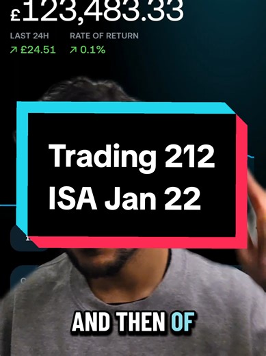 Trading 212 ISA Portfolio Update - January 2026