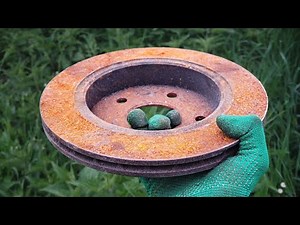 Cool idea! Tool for every welding FROM THE BRAKE DISC!