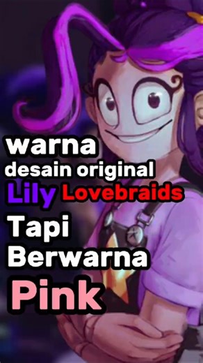 HERE'S THE ORIGINAL LILY LOVEBRAIDS DESIGN, IN PINK!! #poppyplaytime #shrots