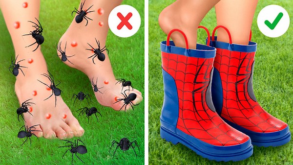 SPIDER-MAN is my FATHER! Extreme PARENTING HACKS from SPIDER