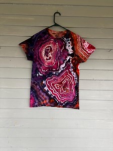 Geode Tie Dye, Ice Dye, Size Medium, Handmade, Dharma Dyes, Hippie Clothes - Etsy