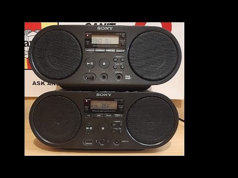 SONY ZS-PS55B & SONY ZS-PS50 CD BOOMBOX