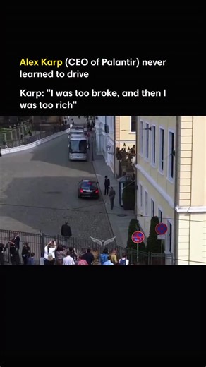 FlyWealthCo™ on Instagram: "Alex Karp is worth $10.2 billion, and Palantir is worth $271 billion He never learned to drive—and his reason sums up his journey perfectly. In an interview, Karp explained: “I was too broke, and then I was too rich.” Growing up, he couldn’t afford a car. Later, after co-founding Palantir, which is now worth $271 billion, he simply never needed to. Known for his eccentric leadership style, Karp built Palantir into a powerhouse in data analytics and defense technology,