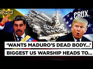 ‘Super Hornets, Growler Jets, Seahawks &…’ US Deploys Gerald Ford Supercarrier Near Venezuela| 4K