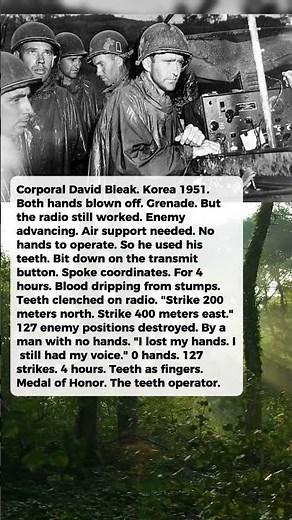 The No-Hands Radio Operator Who Directed a Winning Strike Using Only His Teeth
