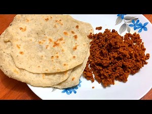 Coconut Roti | Coconut Sambal | Sri Lankan Style Rotti & Sambal