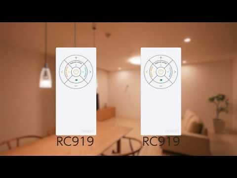 同じ器具を複数のリモコンで操作する方法［ RC919 と RC919 ］