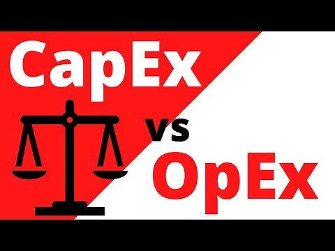 CapEx vs. OpEx - Einfach erklärt mit Beispiel