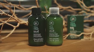 Paul Mitchell Tea Tree Special Shampoo - 1L INVIGORATING CLEANSER Gently wash away impurities with Tea Tree Special Shampoo®. Great for all hair types, this invigorating cleanser leaves strands refreshingly clean and full of shine. Natural tea tree oil and peppermint soothe the scalp, while light notes of lavender leave hair smelling fresh. WHAT IT DOES Special ingredients and tea tree oil rid hair of impurities and leave hair full of vitality and luster. HOW IT WORKS Natural tea tree oil, peppe
