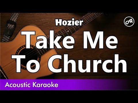 Hozier - Take Me To Church (karaoke acoustic)
