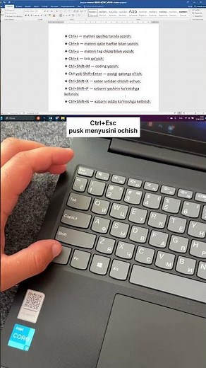 Kompyuterda ishlaydiganlar uchun juda foydali!