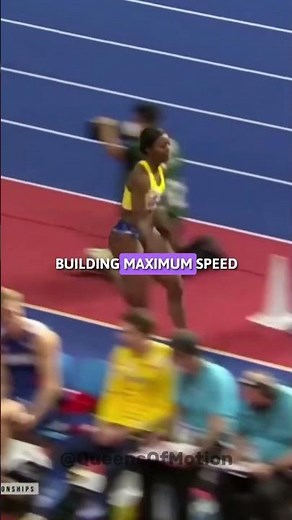 "She Runs Through The Air 😳"