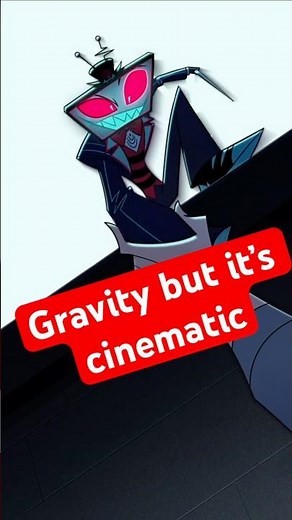 Gravity (cinematic) making every scene epic. #hazbinhotel