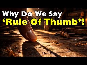The Dark Myth Behind ‘Rule of Thumb’ (And the Real Story)
