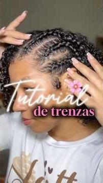 Braiding tutorial for beginners🥰 #hairstyle #braids #edge #edgecontrol