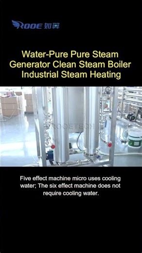 See This Machine Make SUPER Clean Steam! Electric Pure Steam Generator #shorts #generator #steam