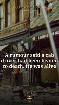 A rumour said a cab driver had been beaten to death. He was alive #Shorts