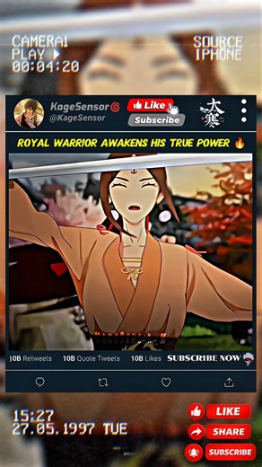 Royal Warrior Awakens His True Power 🔥
