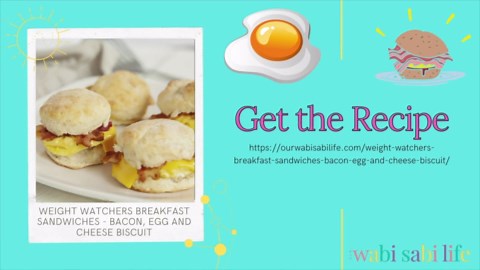 Weight Watchers Breakfast Sandwiches - Bacon, Egg and Cheese Biscuit