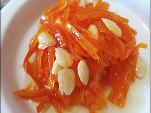 Γλυκό του κουταλιού Καρότο! Απίστευτη γεύση τέλοιο χρώμα !