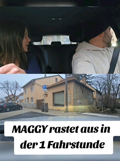 MAGGY rastet aus in der 1 Fahrstunde #fahrlehrer #fahrschule #fahrschüler #führerschein #fahrstunde
