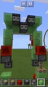 tutorial to how to build a walking robot #minecraft