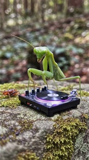 Wild Survival of Mantis and Cricket #insects #mantis #cricket #nature #creature