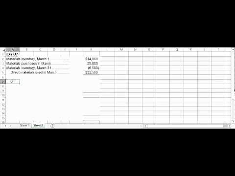 Direct Materials Used, Total Manufacturing Costs, Cost of Goods Manufactured, and Cost of Goods Sold