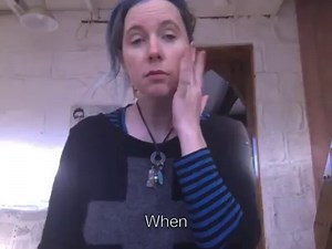 Use these Auslan signs when asking questions. Vocab: • Who • What • Where • When • Why • How • How much • How many • Which In Auslan, the grammar is different from English. When asking a question, the W-word goes last. For example, when asking 'When did you eat?", you would sign 'YOU EAT WHEN?' To ask "Where do you live?" you sign 'YOU LIVE WHERE?' You'll notice in these examples that I have omitted 'did' and 'do'. In Auslan, words such as “and”, “to”, “a”, “the”, “it”, “be”, “are” etc. are not 