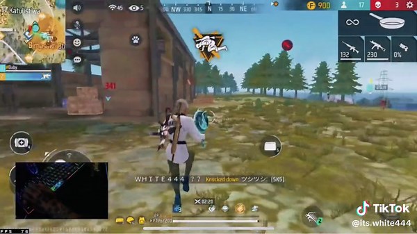 WHITE444 🐰 #white444 #ff #free_fire #edit #tutorial