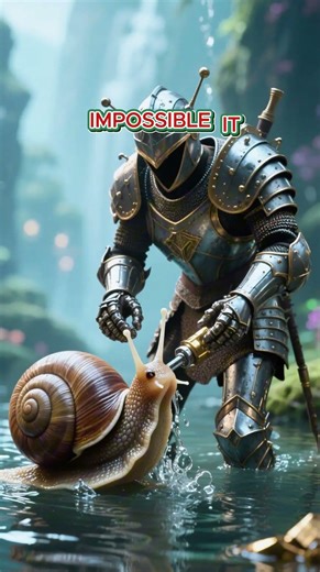 This Animal Is Made of IRON 🦾🐌 #shorts