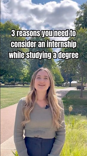 Three reasons you need to consider an internship while studying a degree