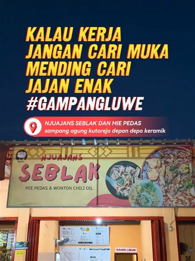 Kuliner Mojokerto: Seblak & Mie Pedas Murah