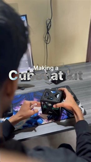 It's easier than you think! #nasa #isro #india #cubesat #arduinoproject #scienceproject #robotics