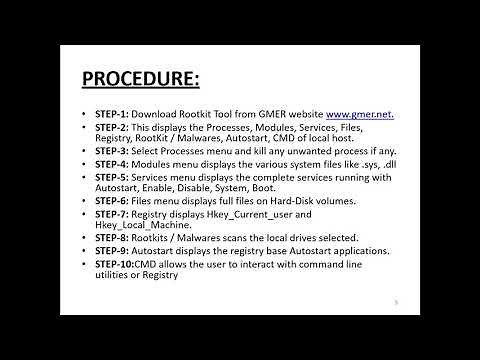 Installation of rootkits and study about the variety of options