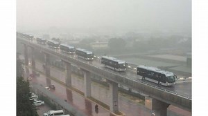 Malaysia Launches World's First Elevated Electric Bus Rapid Transit System