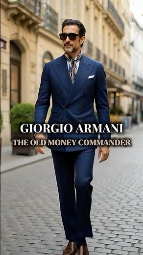 GIORGIO ARMANI Men Spring 2026 | Quiet Luxury & Timeless Elegance 🕶️