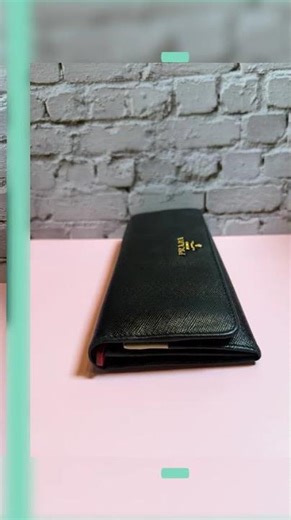 Prada Large Saffiano Leather Wallet