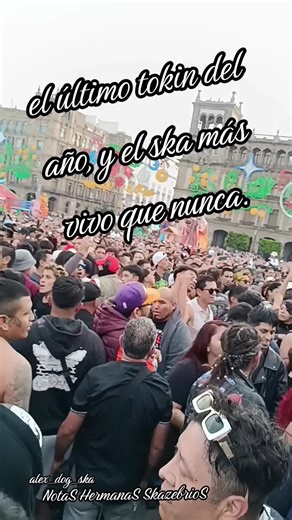 Ska y Slam en el Zócalo de CDMX: Luces de Invierno