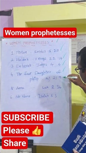 woman prophetesses