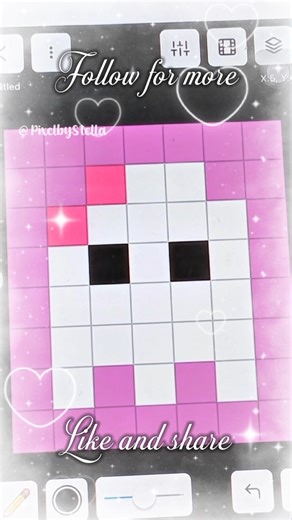 Halloween Pixel art ideas| #pixel #pixelartideas #pixelart #cute #fyp #viralvideo #art #shorts #art