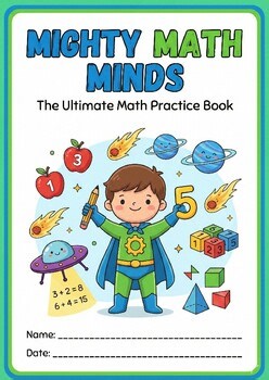 Mighty Math Minds Workbook: Number Tracing, Add, Subtract and more