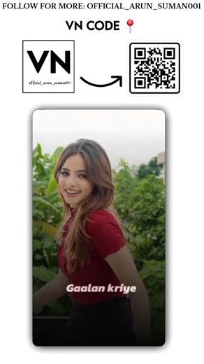 🇦 🇷 🇺 🇳 🇸 🇦 🇮 🇳 🇮 on Instagram: "Code video editing (Tutorial)⬇️⬇️ . . Next Code Ke Liye . . 𝐒𝐭𝐞𝐩 𝟏 : 𝐓𝐚𝐤𝐞 𝐚 𝐬𝐜𝐫𝐞𝐞𝐧 𝐬𝐡𝐨𝐭 𝐨𝐟 𝐭𝐡𝐢𝐬 𝐫𝐞𝐞𝐥 𝐒𝐭𝐞𝐩 𝟐 : 𝐎𝐩𝐞𝐧 𝐕𝐍 𝐕𝐢𝐝𝐞𝐨 𝐞𝐝𝐢𝐭𝐨𝐫 𝐚𝐩𝐩 𝐒𝐭𝐞𝐩 𝟑 : 𝐂𝐥𝐢𝐜𝐤 𝐨𝐧 𝐭𝐡𝐞 𝐬𝐜𝐚𝐧𝐧𝐞𝐫 𝐢𝐧 𝐭𝐨𝐩 𝐨𝐟 𝐫𝐢𝐠𝐡𝐭 𝐜𝐨𝐫𝐧𝐞𝐫 𝐒𝐭𝐞𝐩 𝟒 : 𝐒𝐜𝐚𝐧 𝐭𝐡𝐞 𝐒𝐜𝐫𝐞𝐞𝐧𝐬𝐡𝐨𝐭 & 𝐜𝐥𝐢𝐜𝐤 𝐨𝐧 𝐭𝐡𝐞 𝐝𝐨𝐰𝐧𝐥𝐨𝐚𝐝/ 𝐮𝐬𝐞 𝐒𝐭𝐞𝐩 𝟓 : 𝐒𝐞𝐥𝐞𝐜𝐭 𝐲𝐨𝐮𝐫 𝐩𝐡𝐨𝐭𝐨𝐬 𝐚𝐧𝐝 𝐞𝐱𝐩𝐨𝐫𝐭 𝐯𝐢�