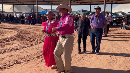Navajo Song and Dance at Western Navajo Fair TUBA CITY, Ariz. — 25th Navajo Nation Council Speaker Crystalyne Curley and Delegate Shaandiin Parrish participated in the Navajo Song and Dance at the Western Navajo Fair on Saturday. Speaker Crystalyne Curley (Low Mountain, Many Farms, Nazlini, Tachee/Blue Gap, Tselani/Cottonwood) and Delegate Shaandiin Parrish (Chilchinbeto, Dennehotso, Kayenta) joined in the song and dance festivities with elders and families. Dancers of all ages came to circle th