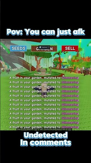 ☂️ Fairy Update Auto Script GAG #robloxfyp #roblox #robloxedit #growagarden #robloxshorts #fyp