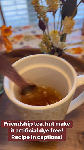 5 comments | Friendship spiced tea, but make it dye free! If you’re...