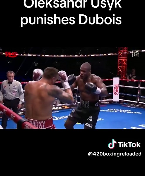 Oleksandr Usyk vs Daniel Dubois! Usyk is a bad boy!!! #boxing #tiktokboxing #usyk #oleksandrusyk #dazn #wbcboxing