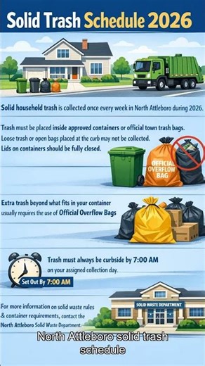 North Attleboro Trash Pickup Schedule 2026 | Know Your Collection Day