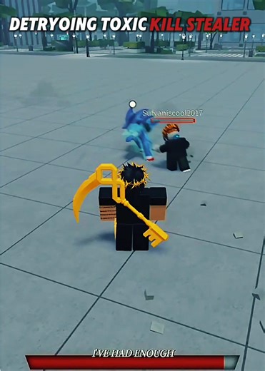 Destroying Toxic Kill Stealer in Unnamed Battlegrounds #unnamedbattlegrounds #ubg #battleground #robloxfyp #roblox